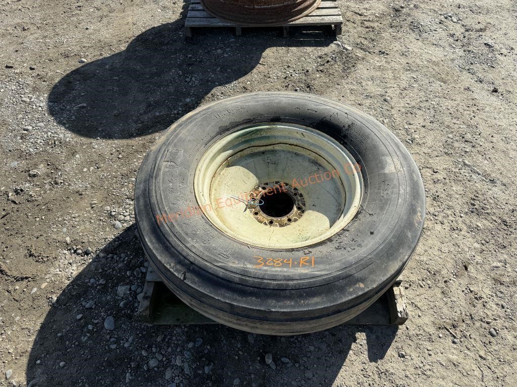 11.25x24 Firestone Tire w/ 8Lx8" Rim