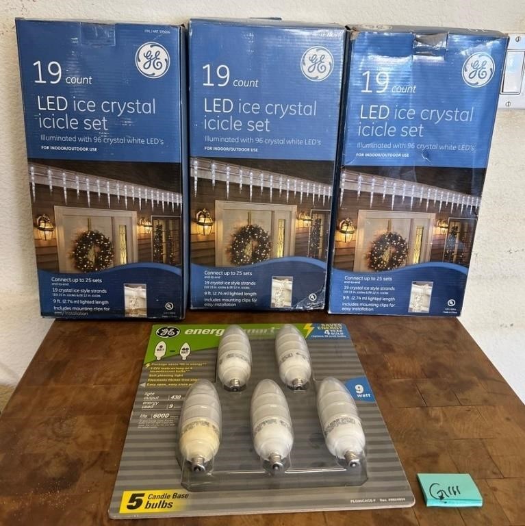 F - HOLIDAY LIGHTS & BULB PACKAGE (G111)