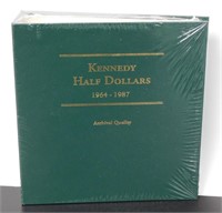 Littleton Kennedy Half Dollar Book - 1964 to 1987