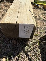 Rustic pine beam, 6 x 8 x 20‘