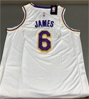 NWT LeBron James LA Lakers NBA Jersey
