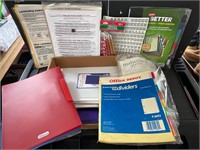 Office supplies folders