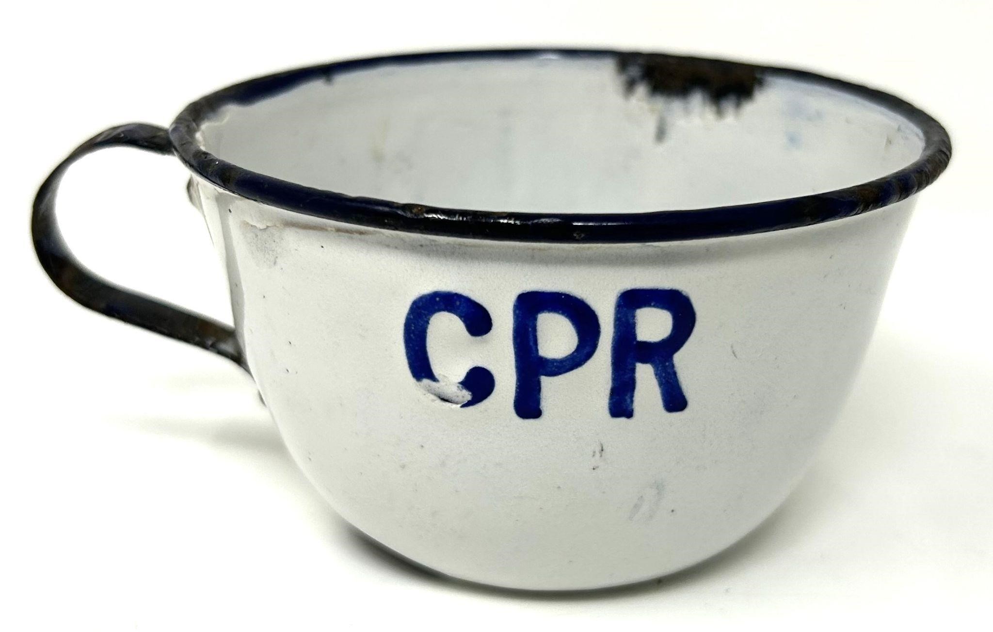 CPR Railroad Tin Cup