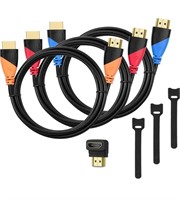 New HUANUO High-Speed HDMI Cable(3 Pack)-6ft with