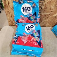2- 160 snack size candy April 2024