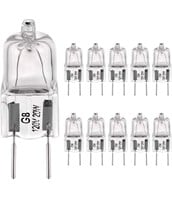 10PK G8 Light Bulbs 20Watt