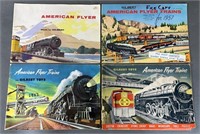 4pc 1950s American Flyer Trains Magazines