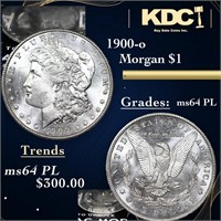 1900-o Morgan Dollar 1 Grades Choice Unc PL