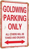 New Goldwing Parking only vintage look funny