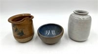 Ceramic Pots and Creamer