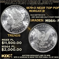 ***Auction Highlight*** 1879-o Morgan Dollar Near