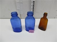 Early Glass Medicine Bottles