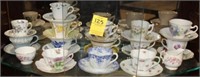14 sets of Cup & Saucers Collection (3) Shelley