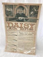Daisy Air Rifles Adv. Page, 15”T, 10”L