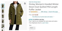 C7850 Orolay Women's Hooded Winter Down Coat