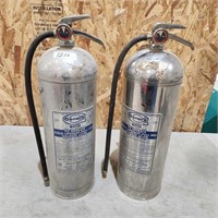 2- Water Extinguishers