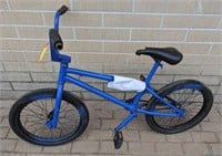 20" BMX Blue Bike