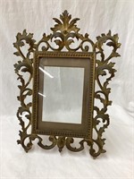 Victorian Cast Iron Standing Frame, 12”T