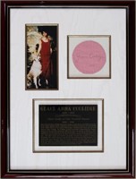 1933 Grace Ann Coolidge Signed Annotated Ephemera