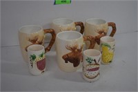 Moose Mugs & Fruit Cups