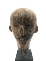 Timor Head Wooden Sculpture