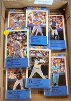 7 NOS 1989 TOPPS BASEBALL TALK COLLECTION PACKAGES
