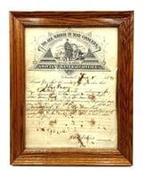 Post Civil War Service Record Document