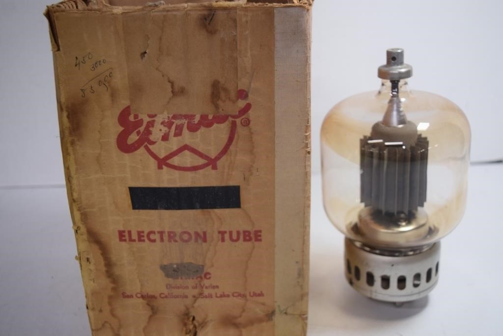 Vintage Electron Tube w/ Original Box