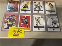 GROUP OF HOCKEY PLAYER CARDS