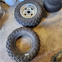 2- 205/80R12 Tires