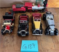 F - MODELS OF YESTERYEAR CARS & TRAIN (G127)