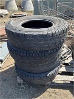 Set of used tires