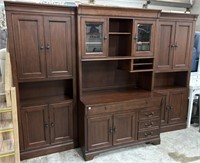 Large Wall Unit Desk with dimmable
