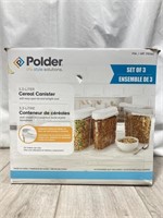 Polder Cereal Canister *opened box