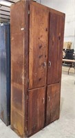 Wooden Cupboard 36"× 16"× 83"