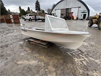 Fiberglass Boat - Approximately 11'