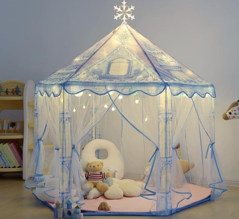 Princess Play Tent, Frozen Toy for Girls, Kids