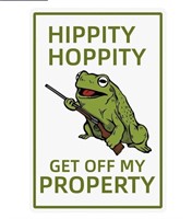 New Hippity Hoppity Get Off My Property Frog