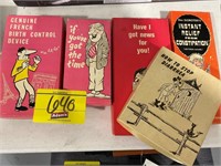 GROUP OF NOVELTY BOXED GAG GIFTS