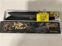 JUNGLE FEVER 5 KNIFE W/ BOX - NEW