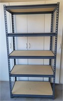 F - 5-TIER STORAGE SHELVING 72X36"