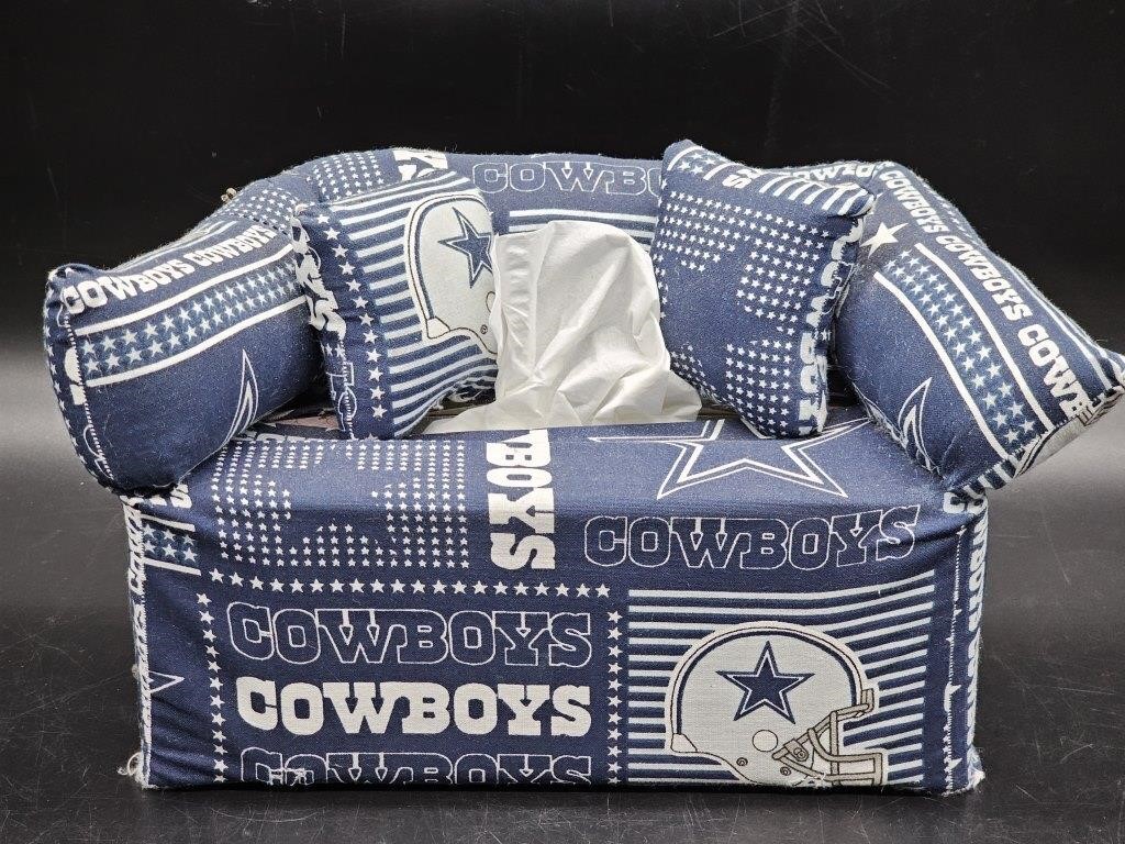 Cowboys Tissue Box Cover