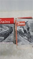 Vtg Trains Railroad Magazines