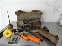 Tools with vintage box