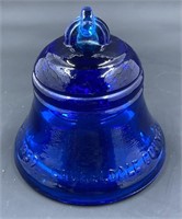 Bell System Bell Glass Paperweight
