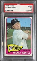 PSA 3 1965 Topps #350 Mickey Mantle Card