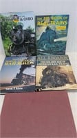 5 Railroad and Railway Coffeetable Books