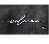 Used (Size 28" X 18") Welcome Mats for Front Door