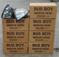 Bus Boy Mirror Heads w/ Rubber Gasket (Model