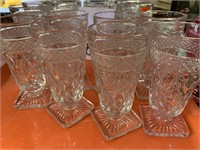 7 IMPERIAL CAPE COD 5.25 “ FOOTED GLASSES